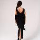Love Laura Statement Bow Dress In Black