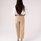 Love Laura Carrot Barrell Jeans In Beige