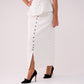 Love Laura Polka Dot Skirt In White