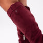 Love Laura Western Boot In Burgundy