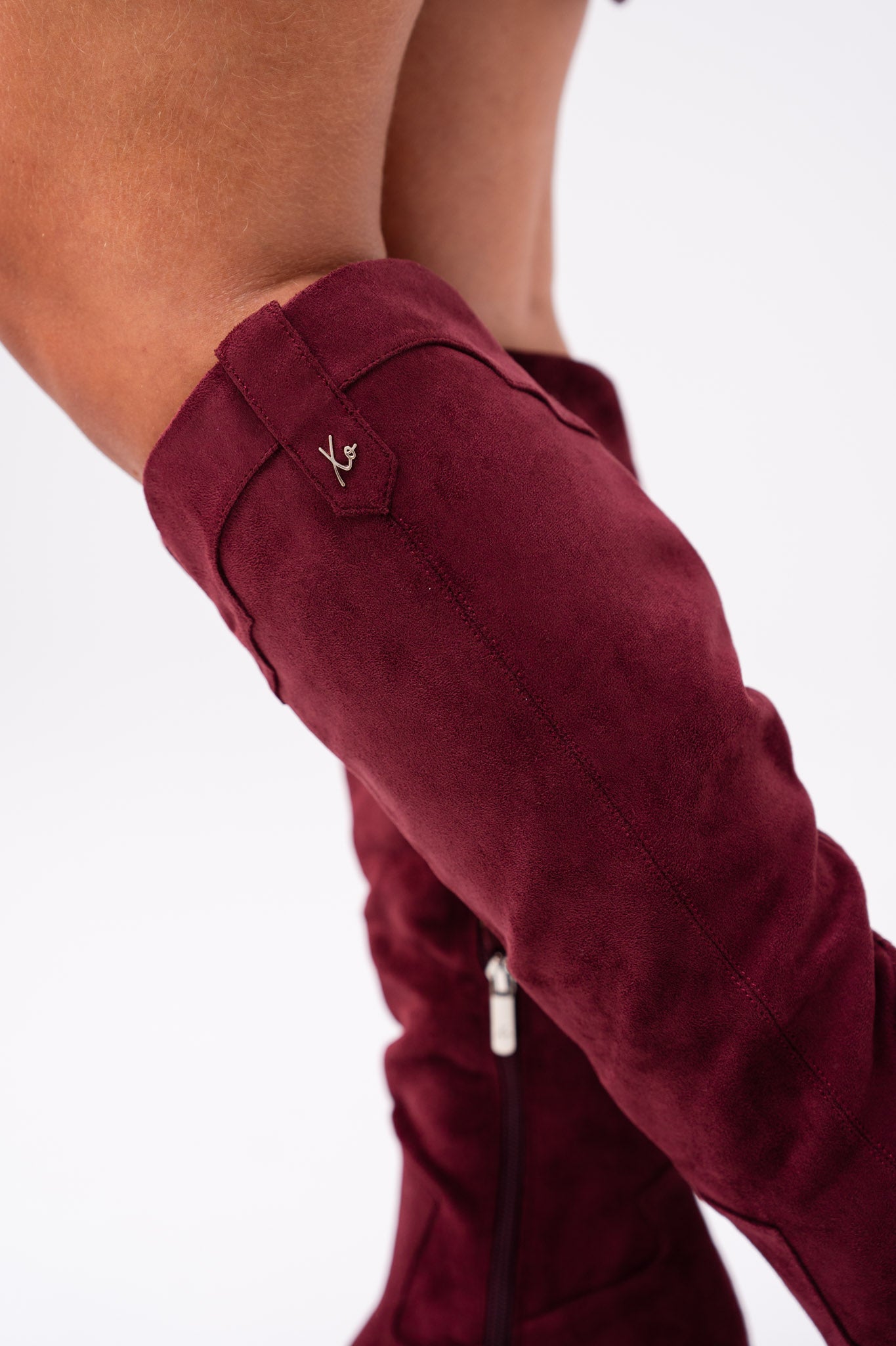Love Laura Western Boot In Burgundy