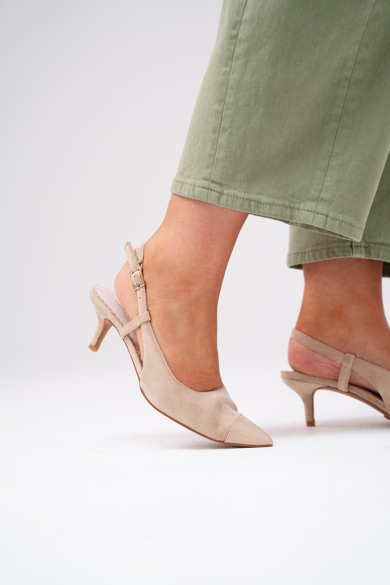 Love Laura Kitten Heel In Nude