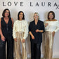 Love Laura Sequin Trouser In Black
