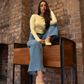 Love Laura Wide Leg Jeans In Light Wash