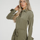 Penny Wrap Dress In Khaki