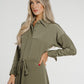 Penny Wrap Dress In Khaki