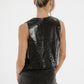 Millie Star Waistcoat In Black