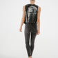 Millie Star Waistcoat In Black