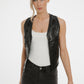 Millie Star Waistcoat In Black