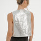 Millie Star Waistcoat In Silver