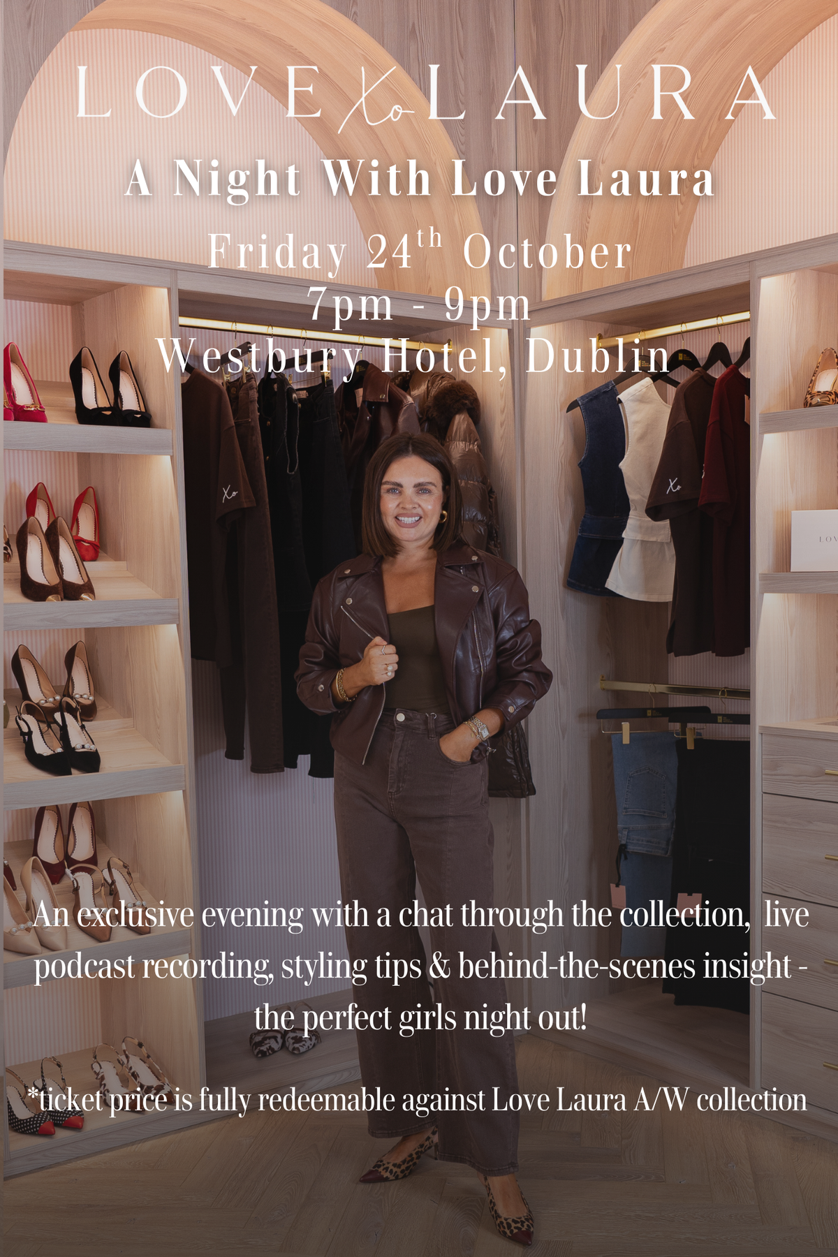 A Night with Love Laura – The Westbury Hotel Dublin