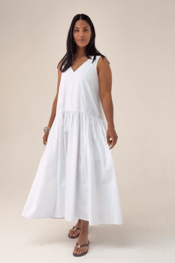 Love Laura Summer Maxi Dress In White
