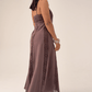 Love Laura Crochet Maxi Dress In Chocolate