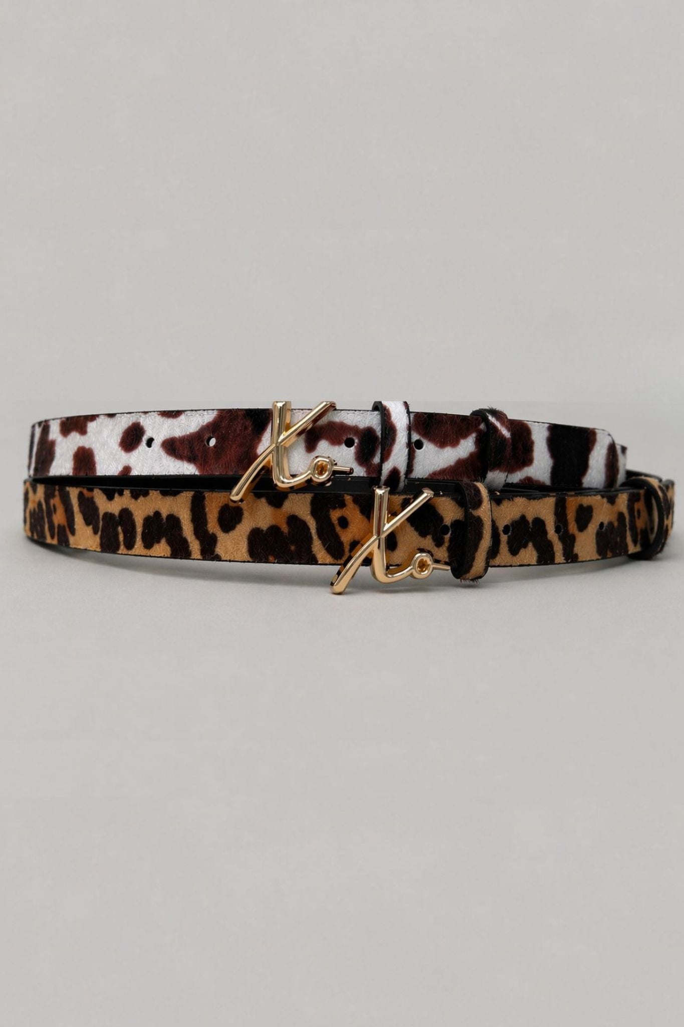Love Laura Belt In Cow Print