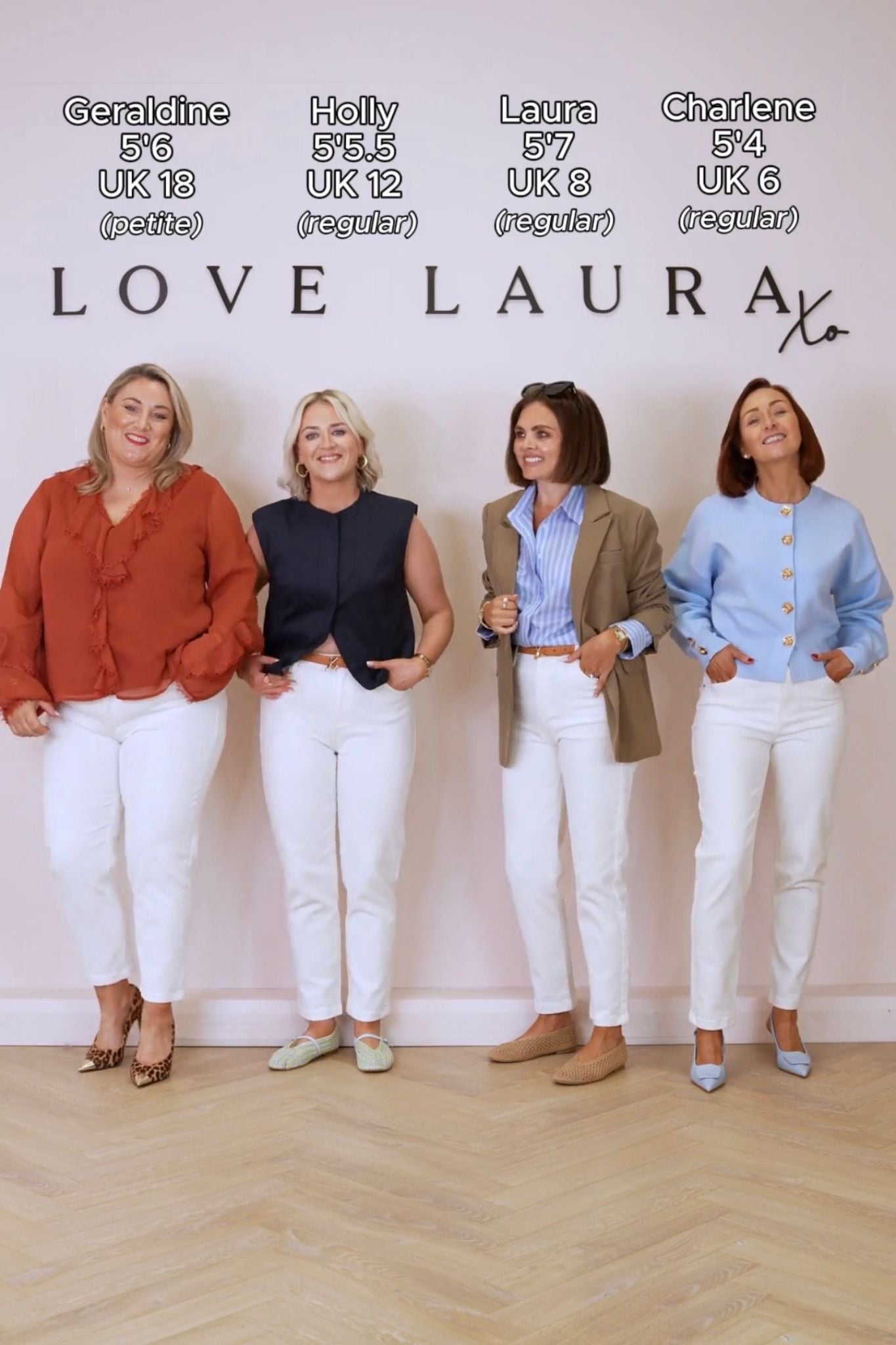 Love Laura Mom Jeans In White