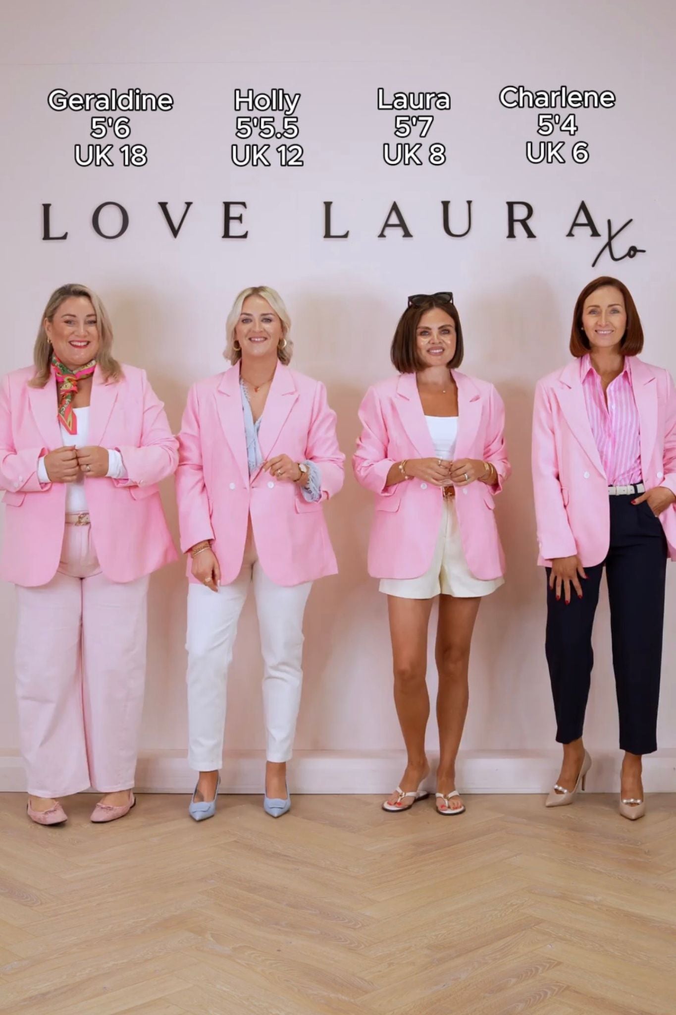 Love Laura Blazer In Pink