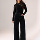 Willow Long Sleeve Top In Black
