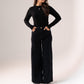 Willow Long Sleeve Top In Black