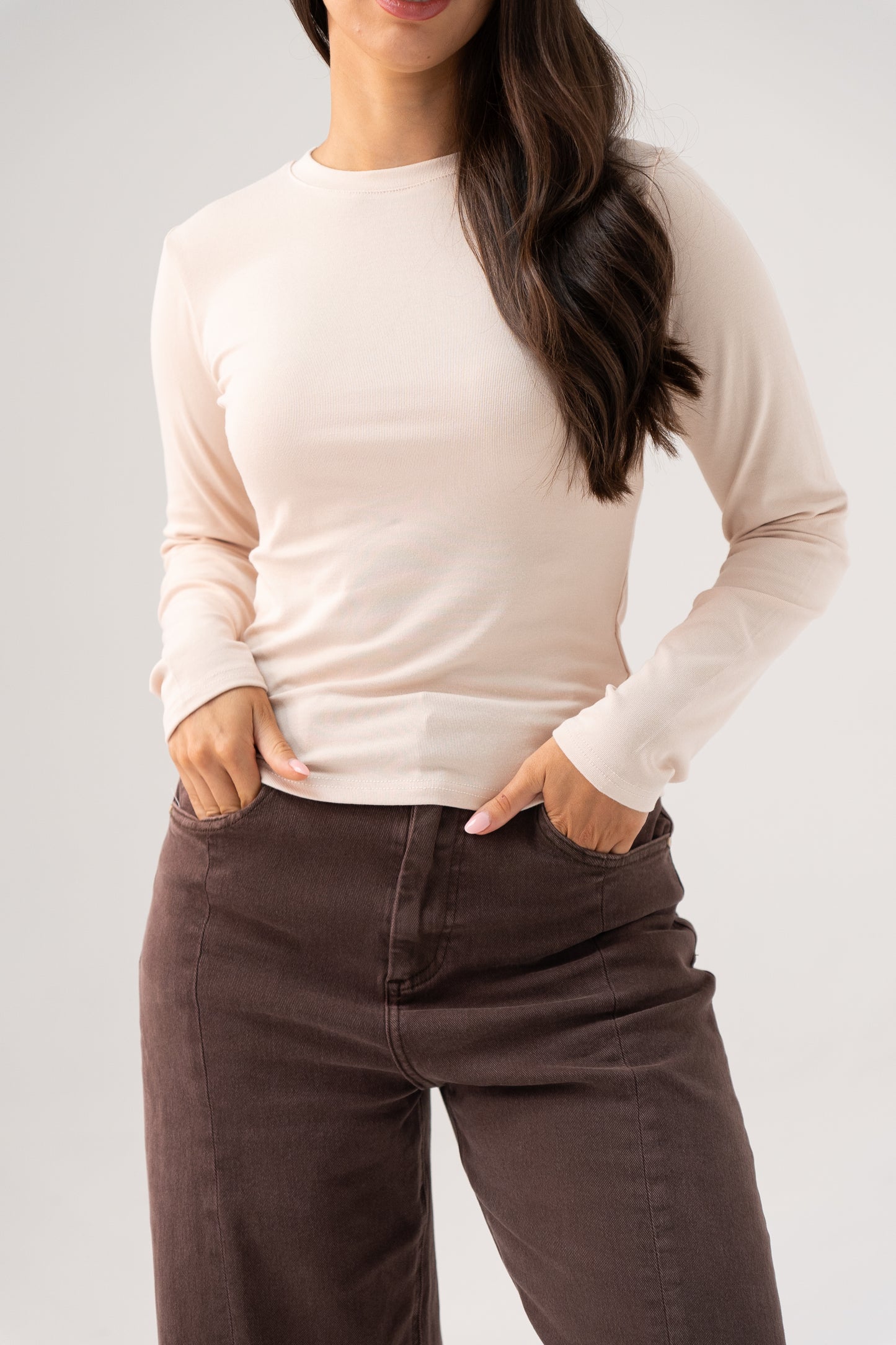 Willow Top In Neutral