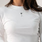 Willow Long Sleeve Top In White