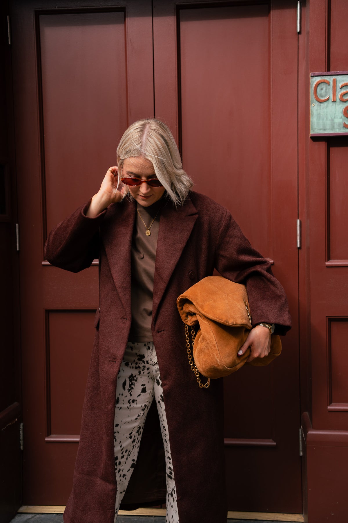 Love Laura Coat In Cocoa