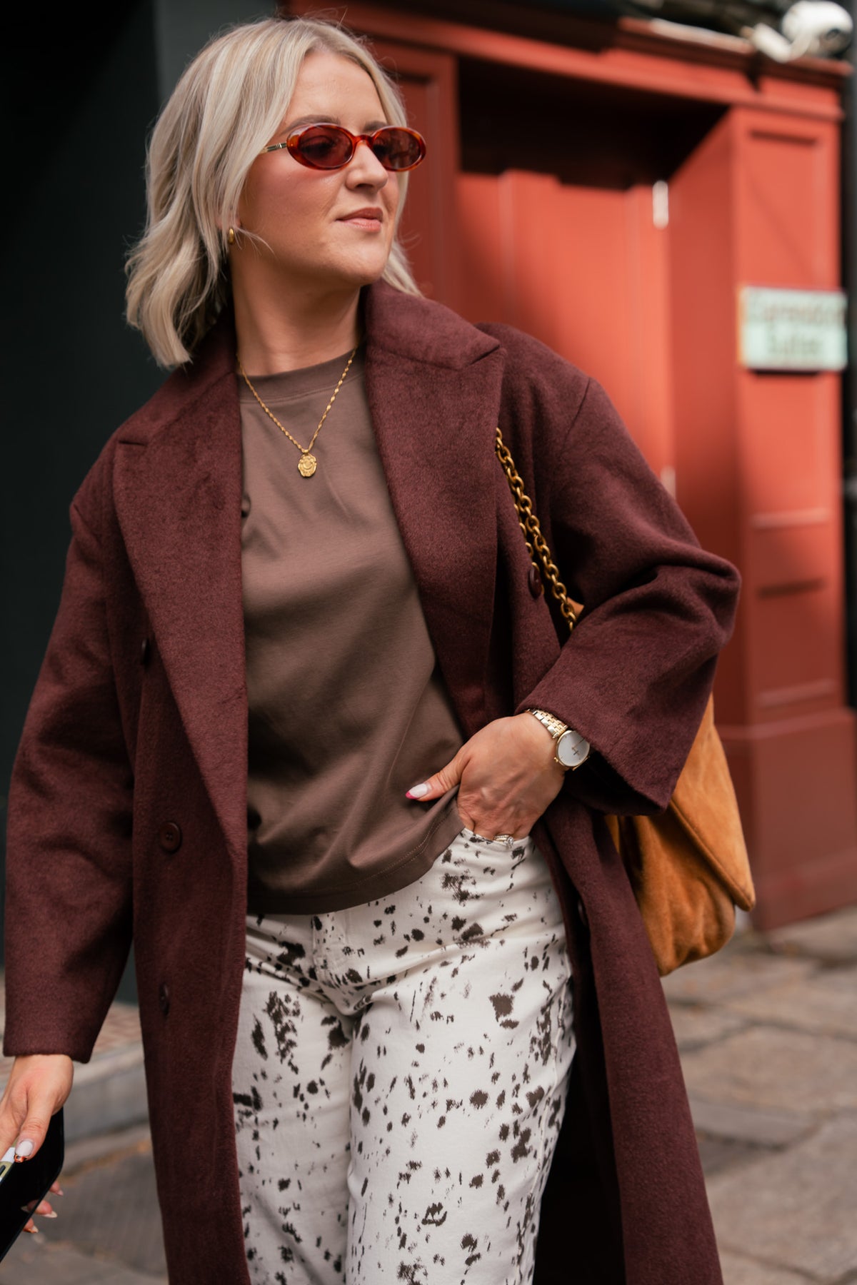 Love Laura Coat In Cocoa