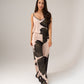 Alana Printed Trousers In Green Mix