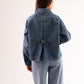 Cathy Denim Jacket In Mid Wash