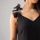 Connie Tiered Maxi Dress In Black