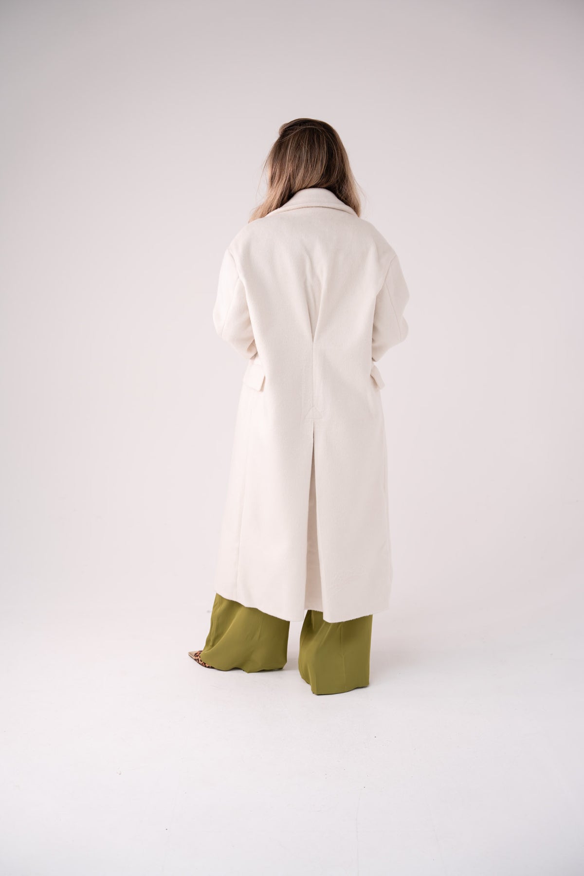 Love Laura Coat In Cream