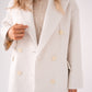 Love Laura Coat In Cream