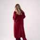 Love Laura Coat In Burgundy