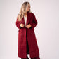 Love Laura Coat In Burgundy