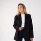 Love Laura Refined Blazer In Black