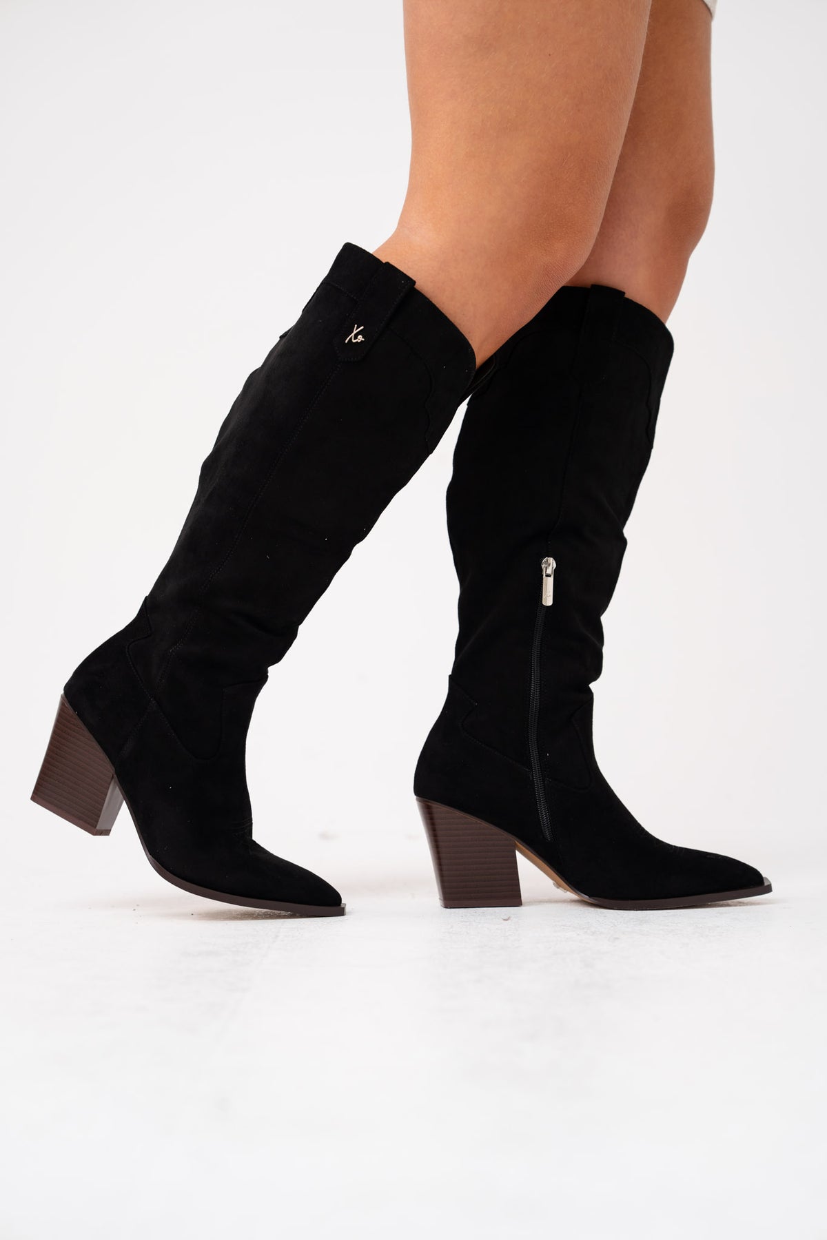 Love Laura Western Boot In Black