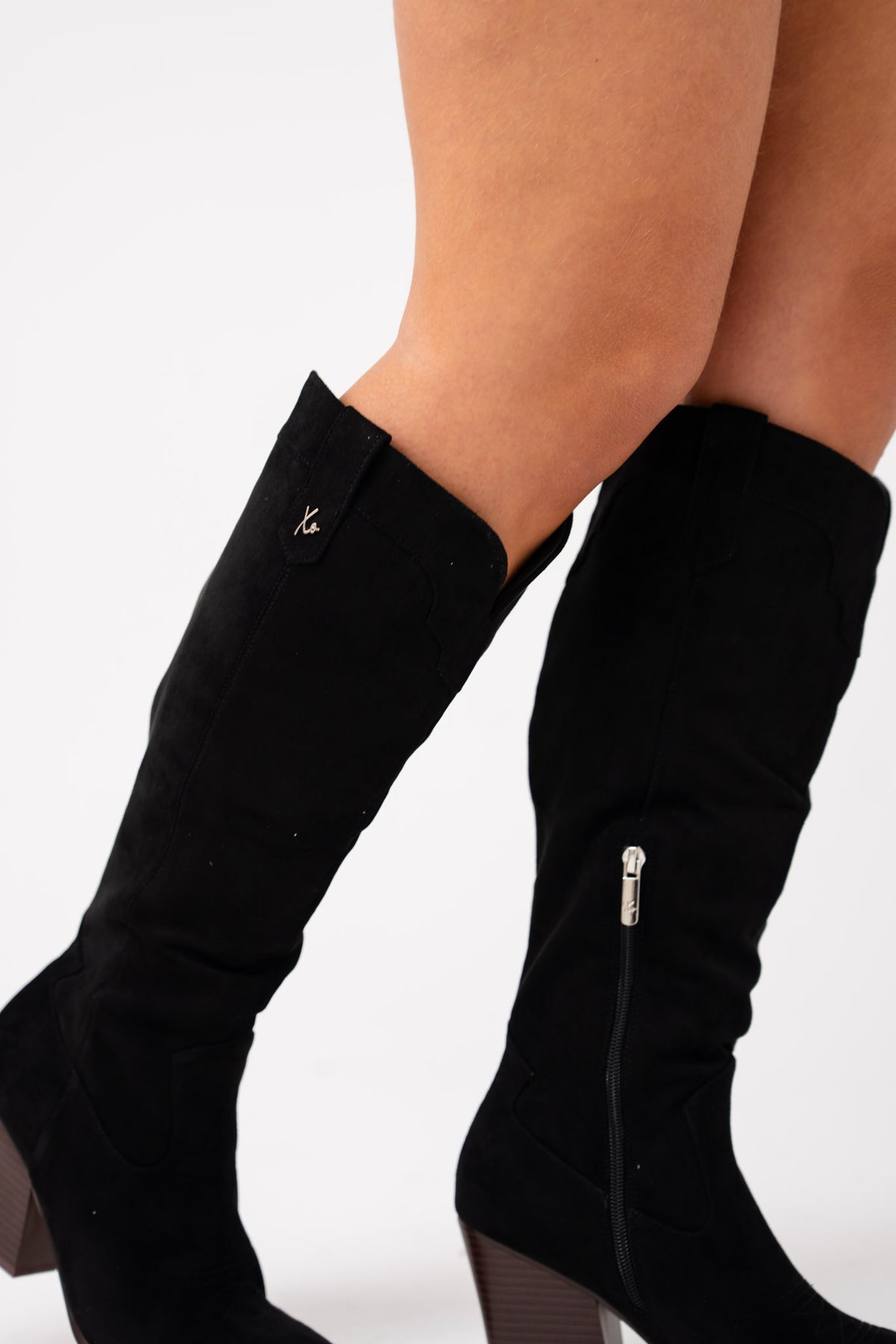 Love Laura Western Boot In Black