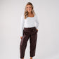 Love Laura Long Sleeve Scoop Top In White