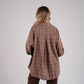 Elsa Check Shirt In Chocolate Mix