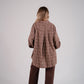 Elsa Check Shirt In Chocolate Mix