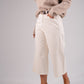Kiera Culotte Jeans In Cream