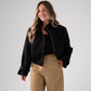 Iris Crop Jacket In Black