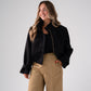 Iris Crop Jacket In Black