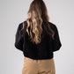 Iris Crop Jacket In Black