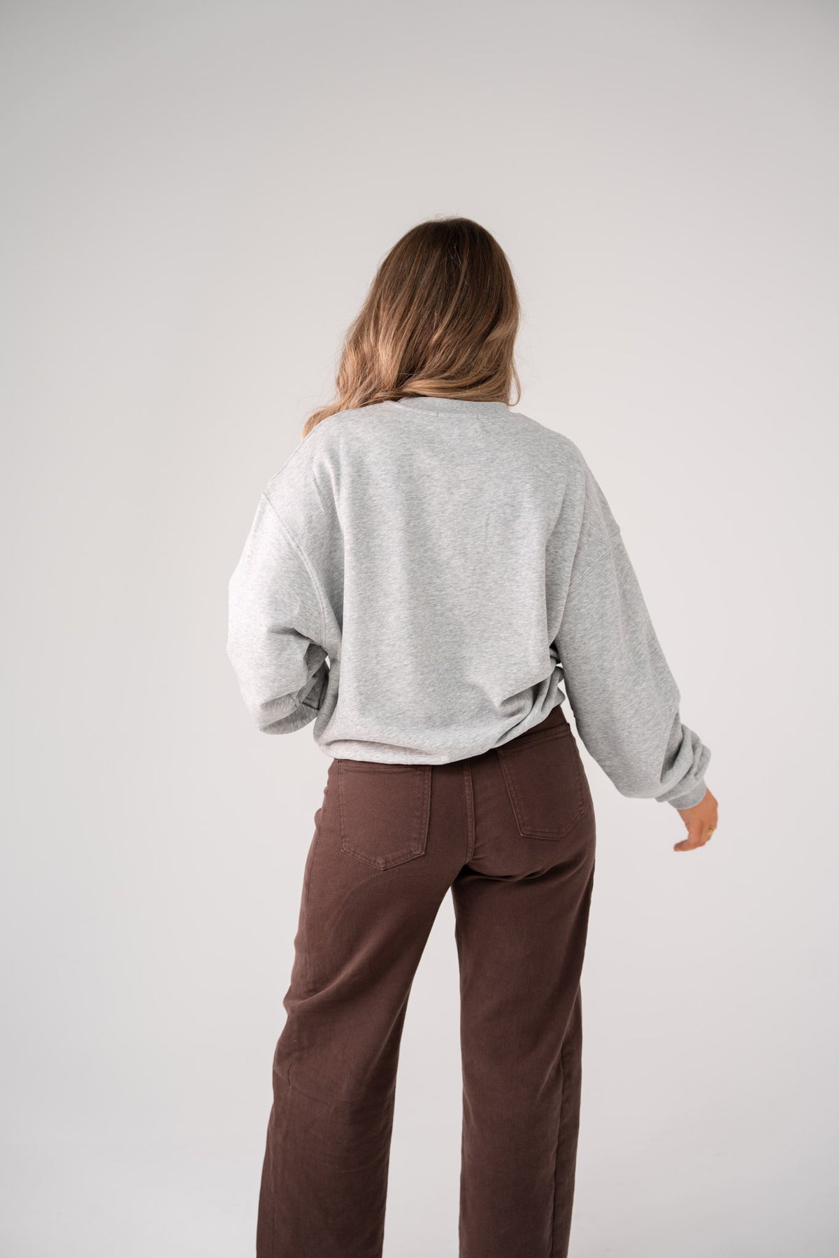 Love Laura Carrot Barrell Jeans In Chocolate
