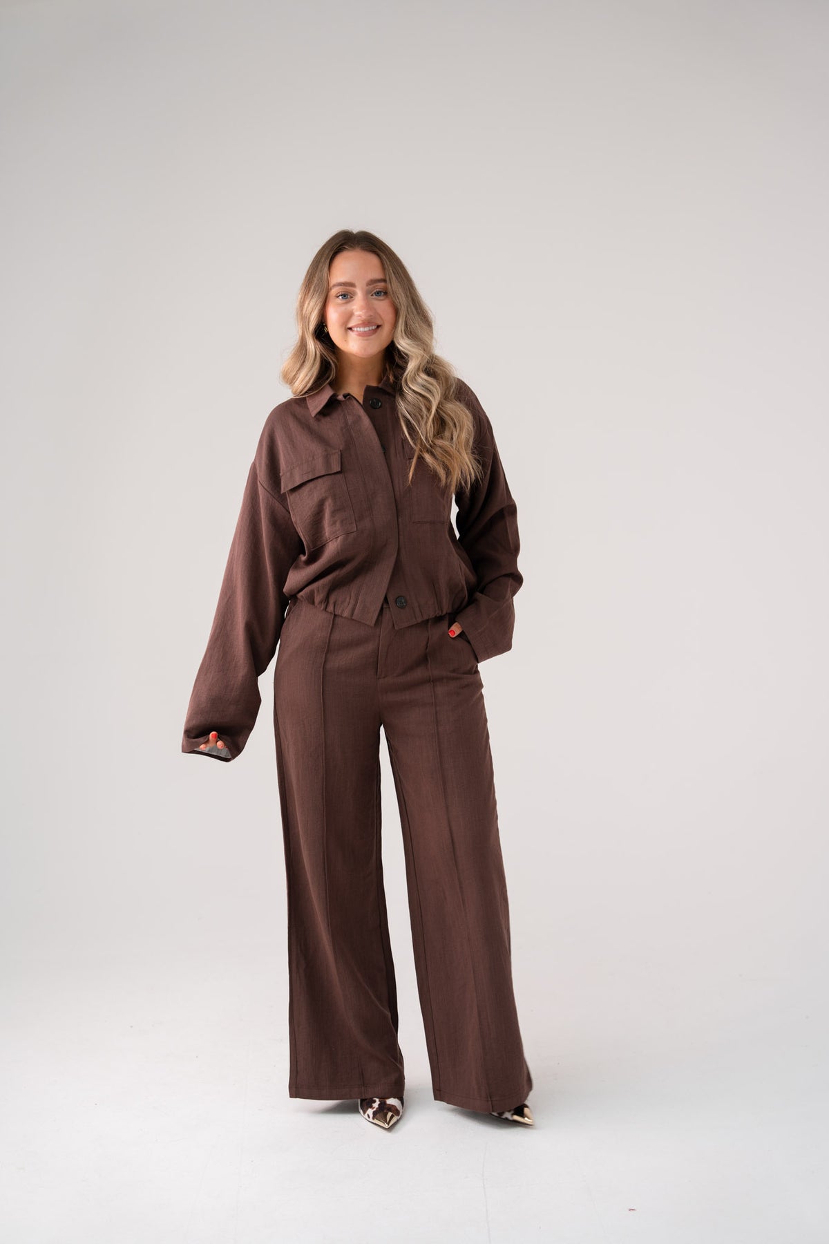 Elsa Jacket In Chocolate