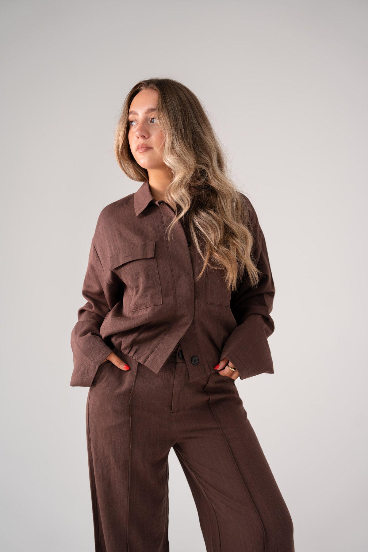 Elsa Jacket In Chocolate