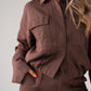 Elsa Jacket In Chocolate