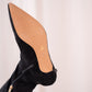 Love Laura Suede Knee Boot In Black