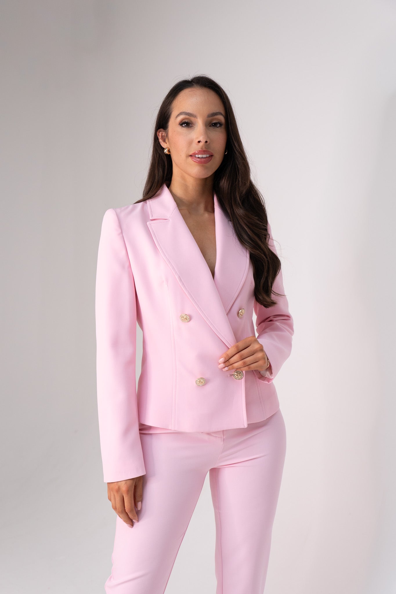 Faye Blazer In Pink