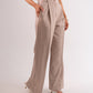 Faye Pinstripe Trousers In Sand